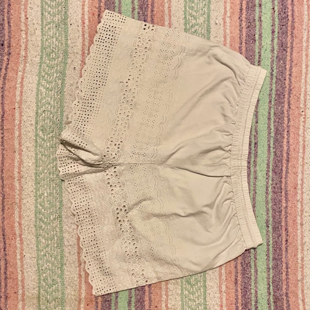 White Shorts